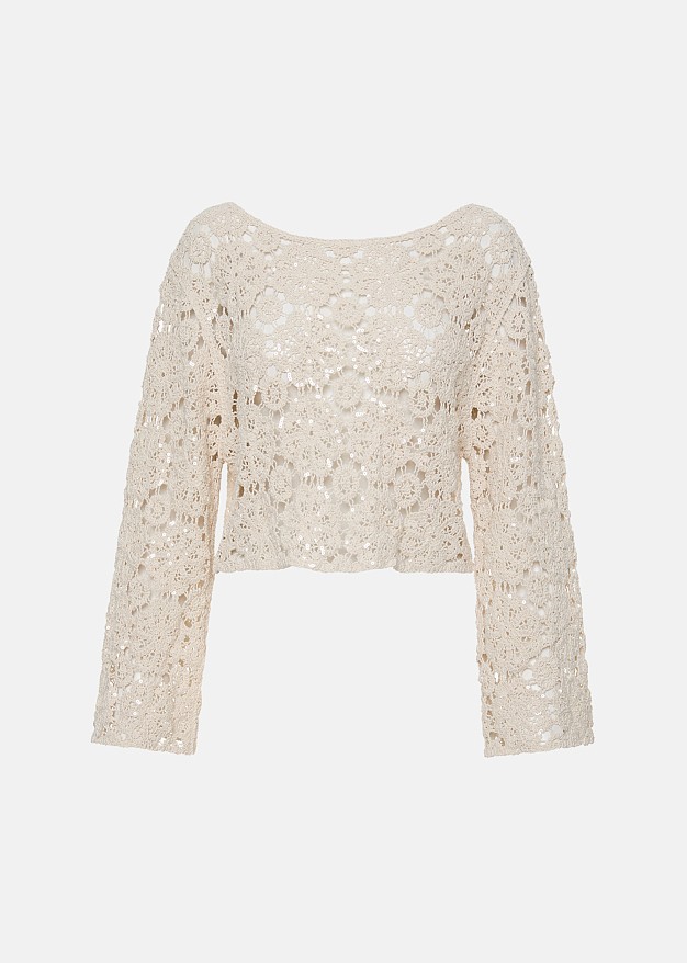 Crochet lace blouse
