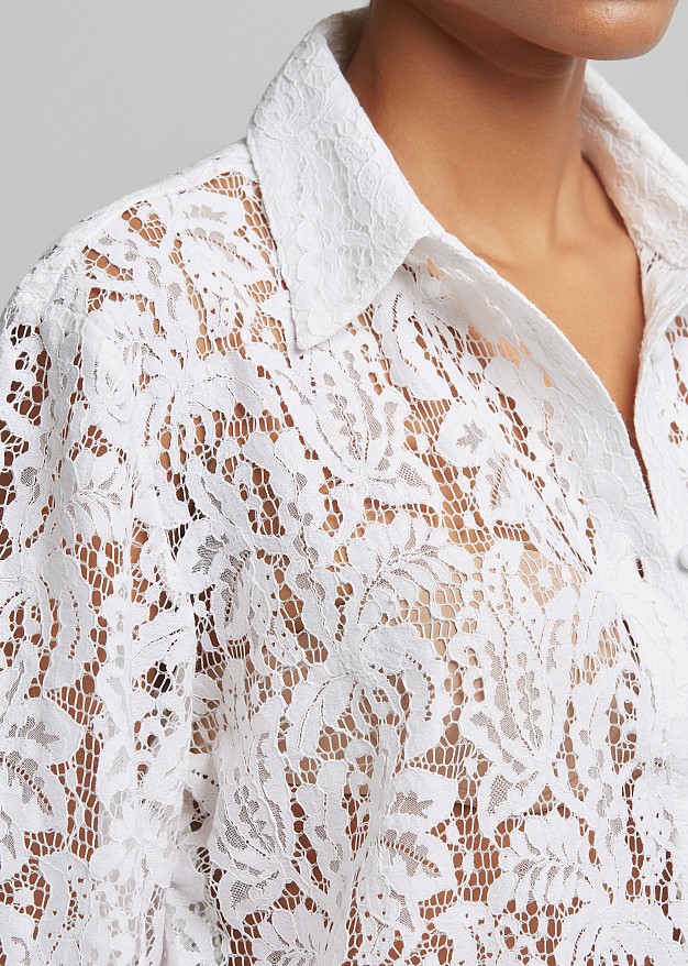 Comfortable lace shirt