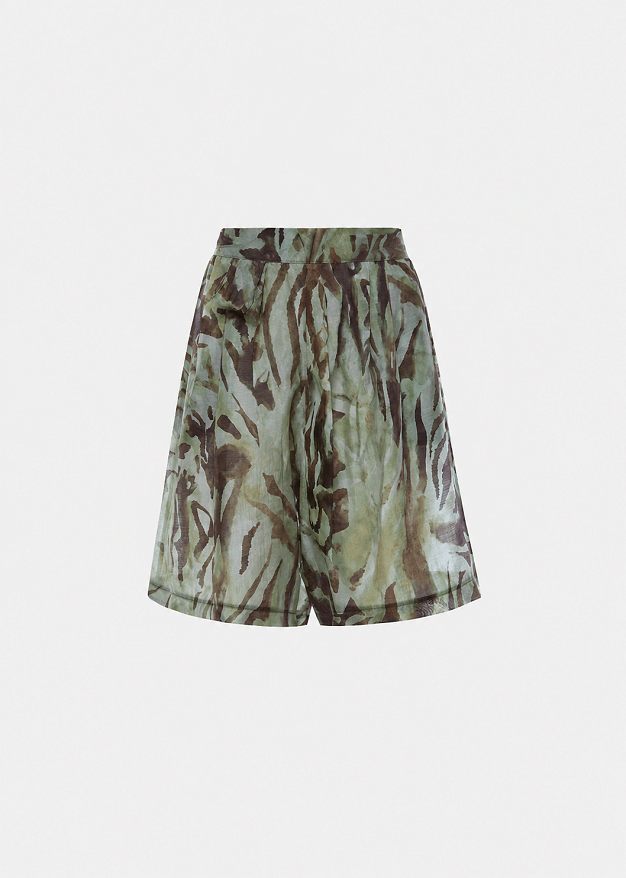 Bermude scurte cu animal print