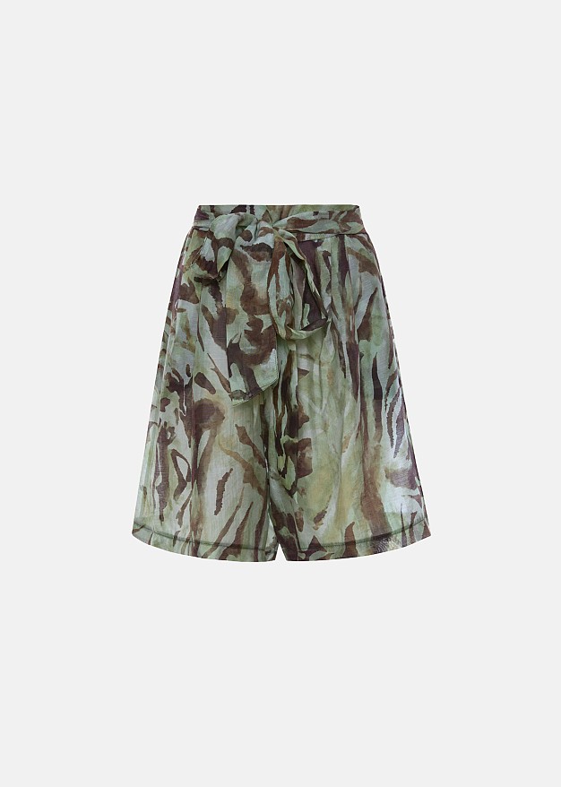 Bερμούδα με animal print