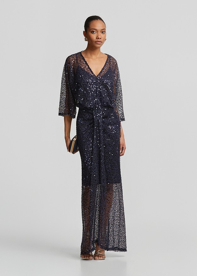 Maxi sequin dress