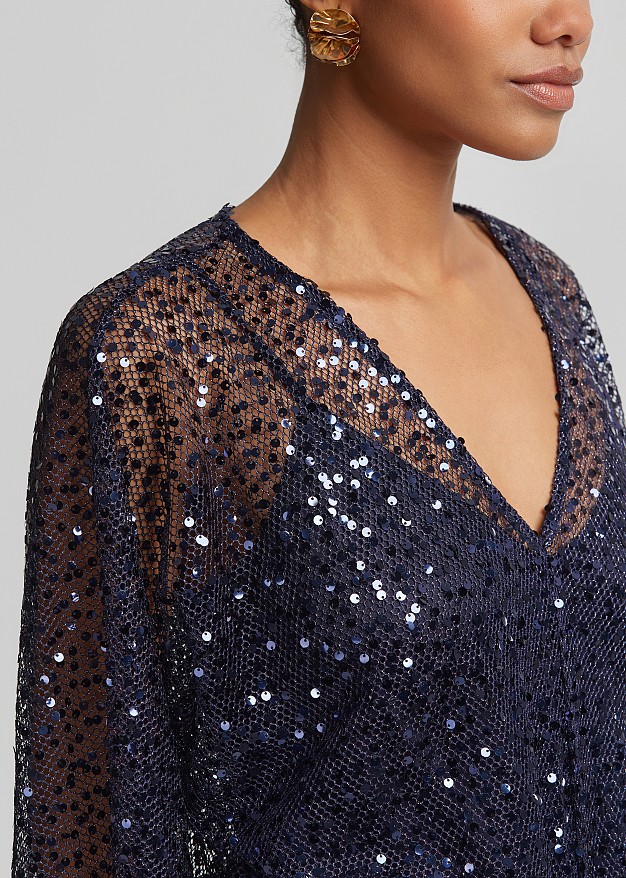 Maxi sequin dress