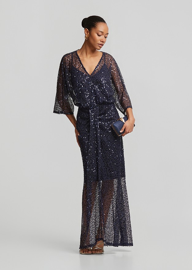 Maxi sequin dress