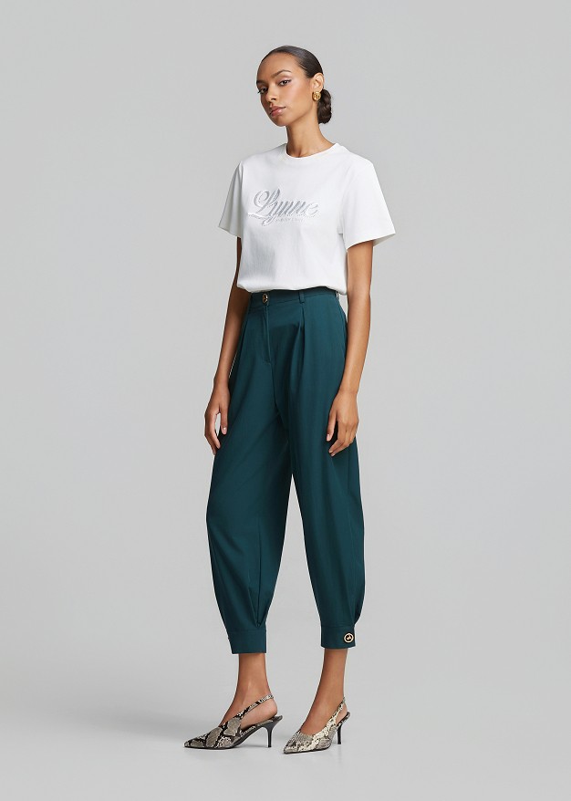 Harem pants με πιέτες