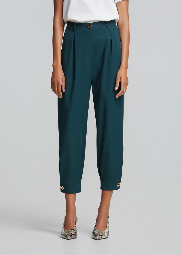 Harem pants με πιέτες
