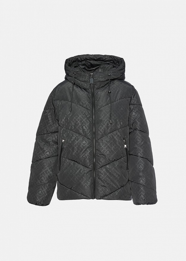 Puffer μεταλλιζέ μπουφάν