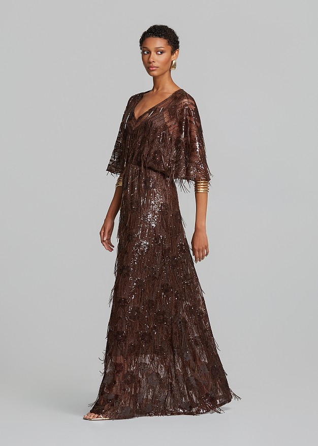 Maxi sequin dress
