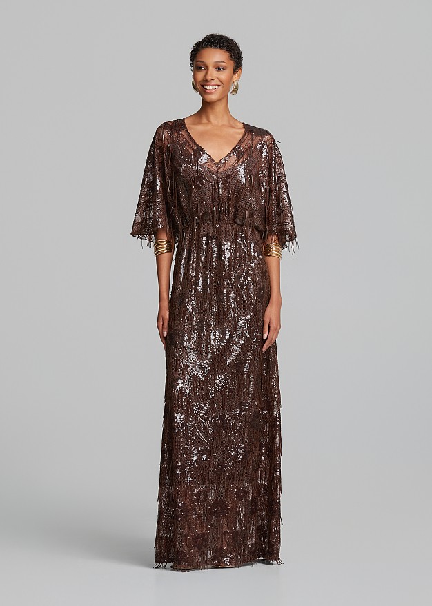 Maxi sequin dress