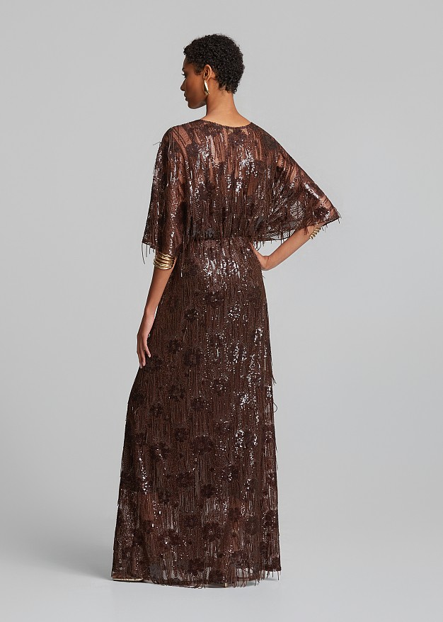 Maxi sequin dress