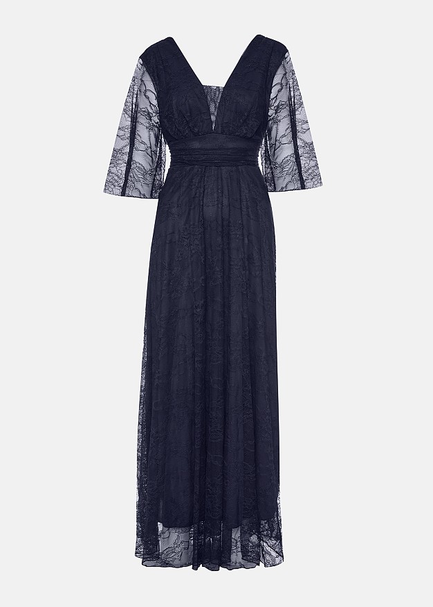 slim fit dress slacks Simple V-Neck Empire Fit and Flare Stretchy Jersey Casual Bridal Dress