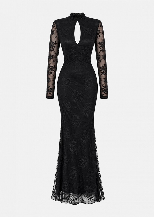 Lace maxi dress