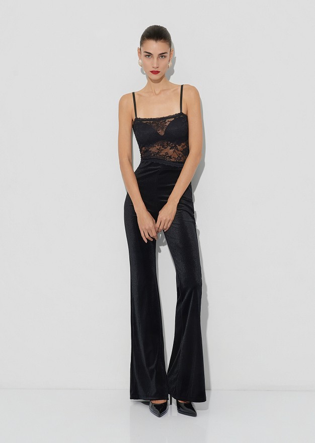 Lace crop top
