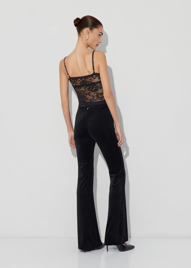 Lace crop top