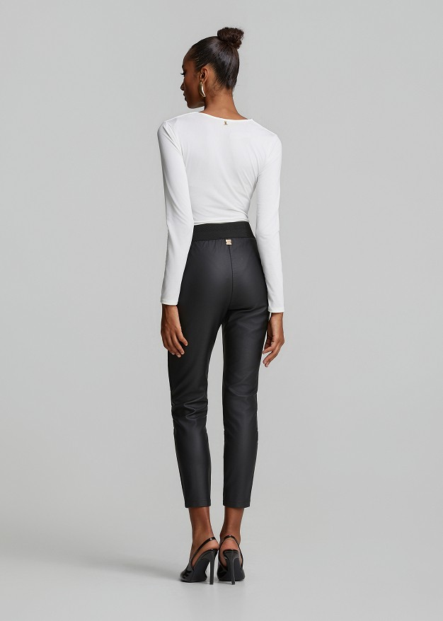 Ruched lace bodysuit