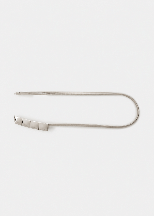 Elastic metal belt