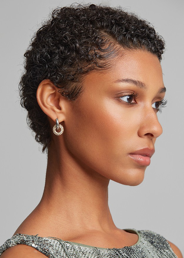 Chain-style earrings