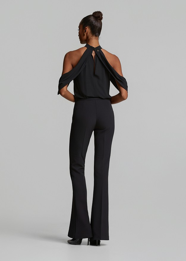 Blouse in adjustable sleeves