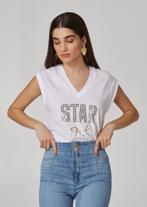 Blouse with print "Star girl"