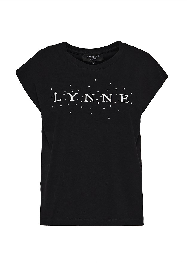 Blouse with print "LYNNE"