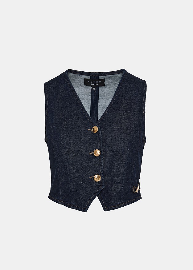 Denim vest