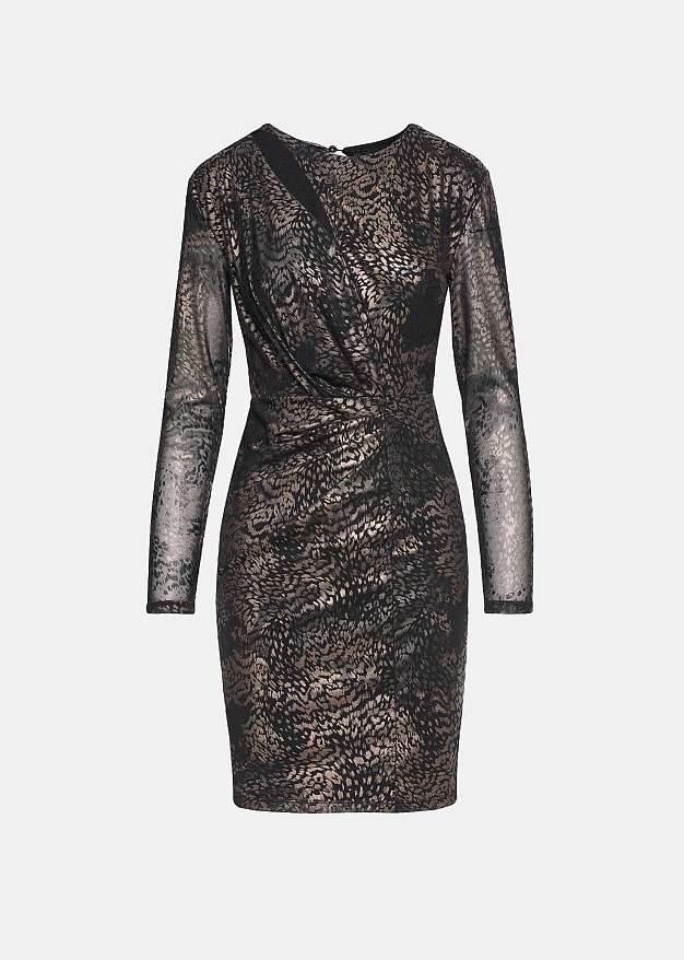 Rochie cu animal print