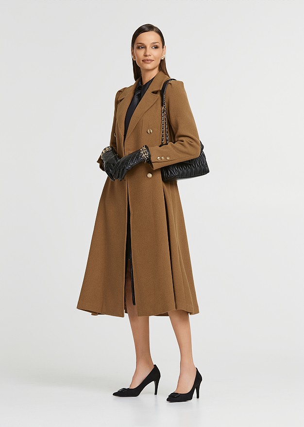 Long coat in military look