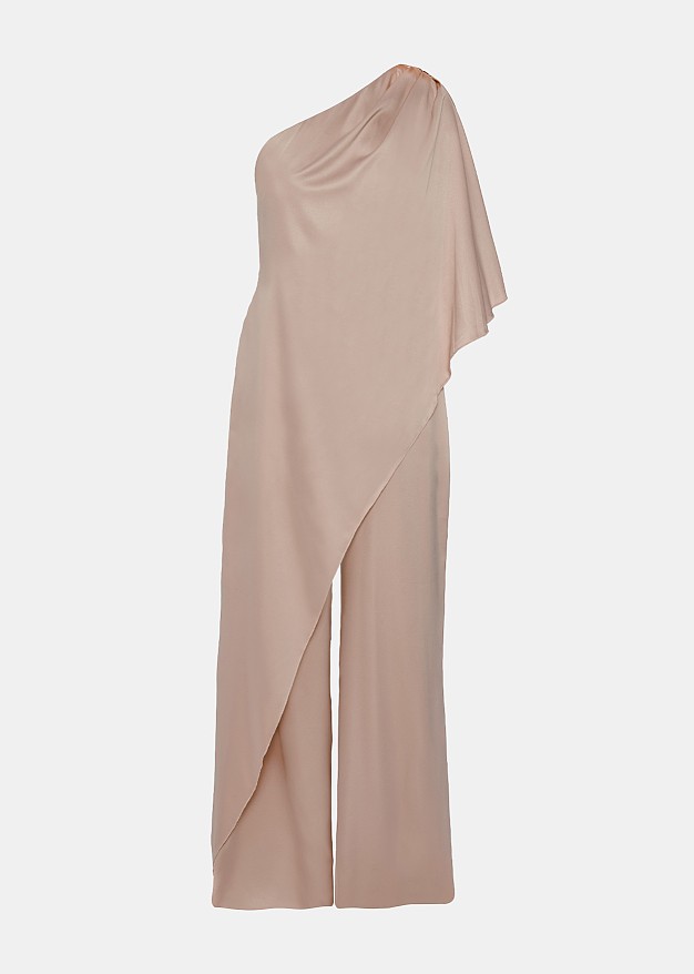 One shoulder jumpsuit