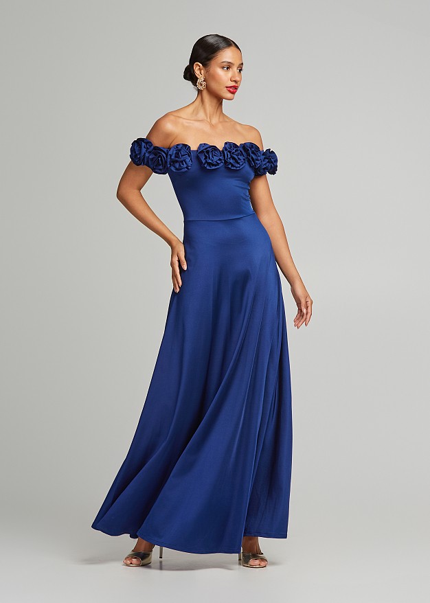 Maxi cloche dress LYNNE