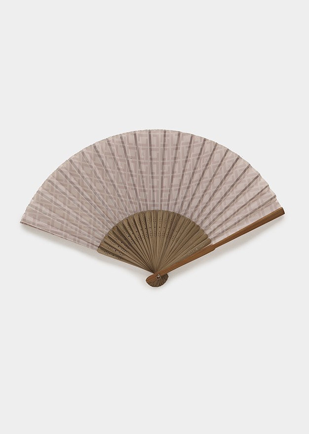 Baboo printed fan