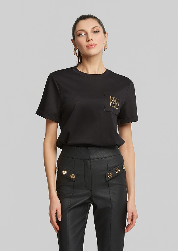 Cotton logo T-shirt