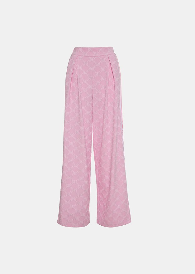 Pantaloni jogger cu logo în relief