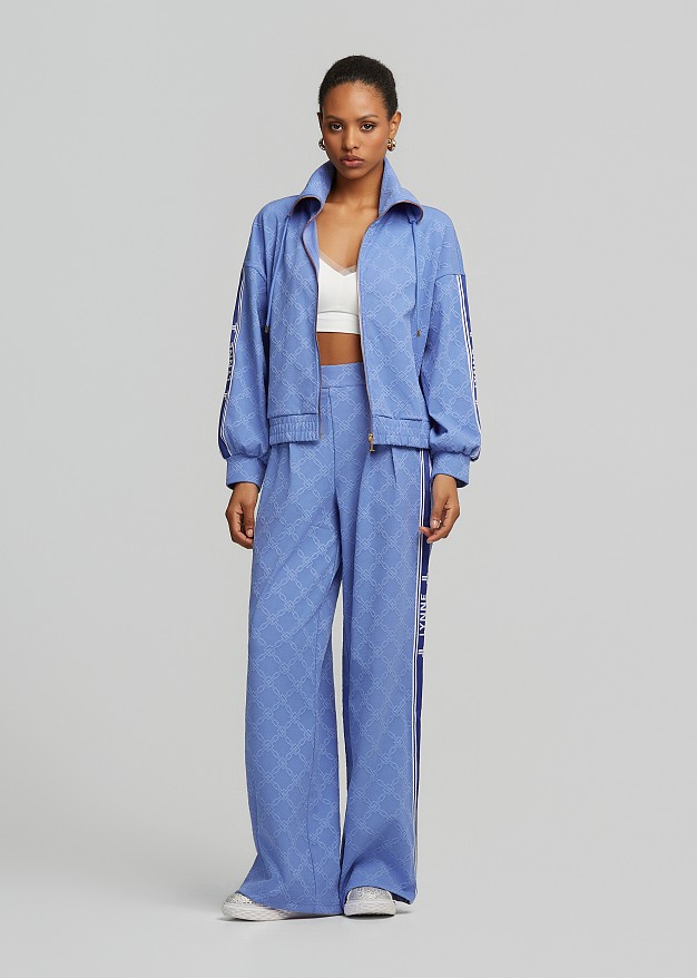 Tracksuit jacket with logo