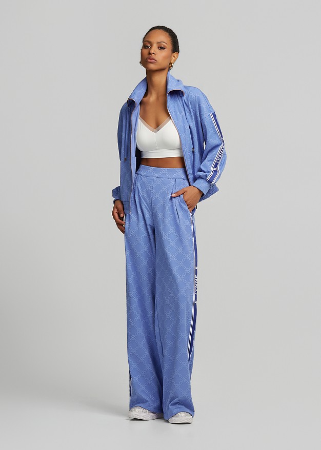Tracksuit jacket with logo