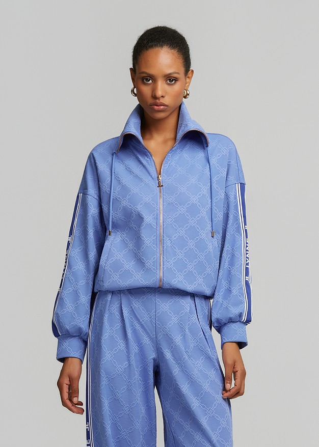 Tracksuit jacket with logo