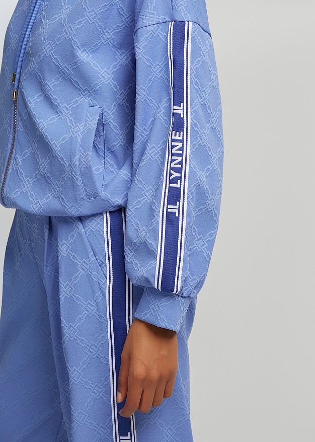 Tracksuit jacket with logo