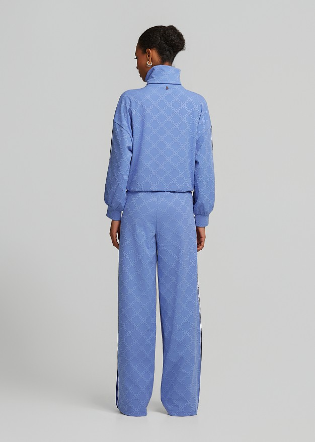 Tracksuit jacket with logo