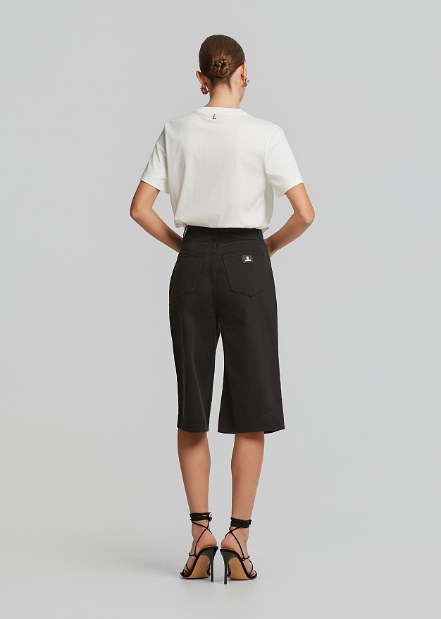 Bull denim bermuda shorts