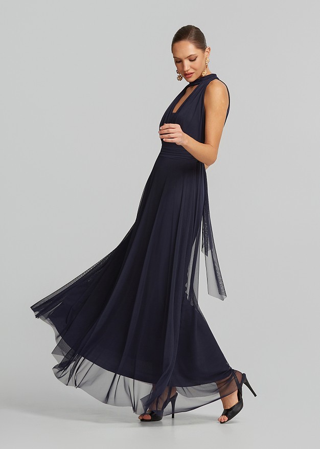 Maxi tulle dress