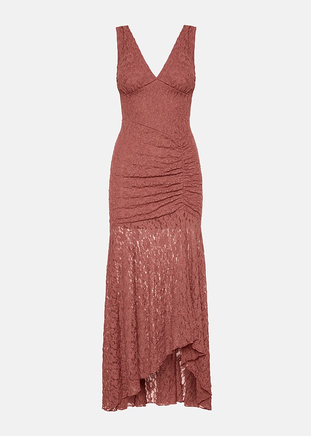 Lace mermaid-style dress