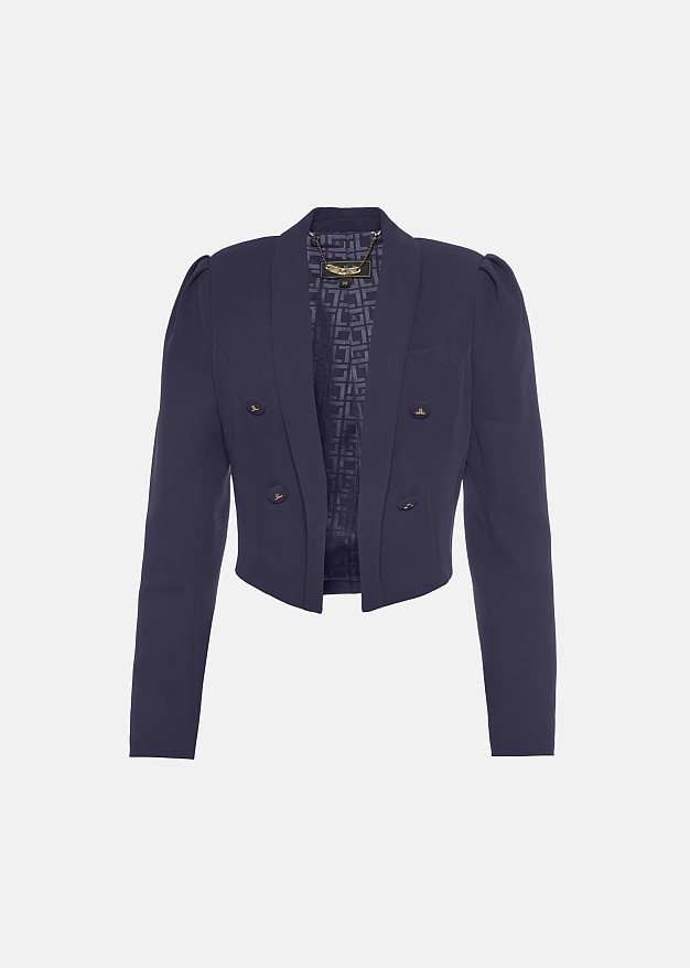 Crepe bolero jaket