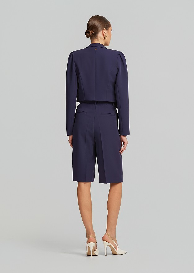 Crepe bolero jaket