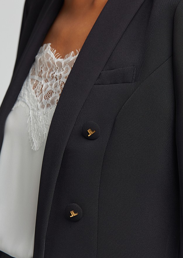 Crepe bolero jaket