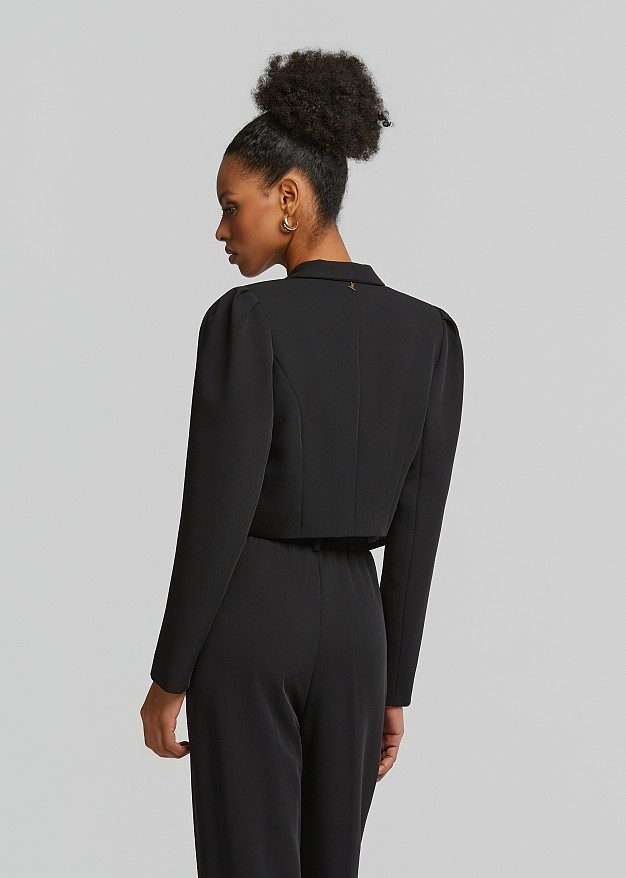 Crepe bolero jaket