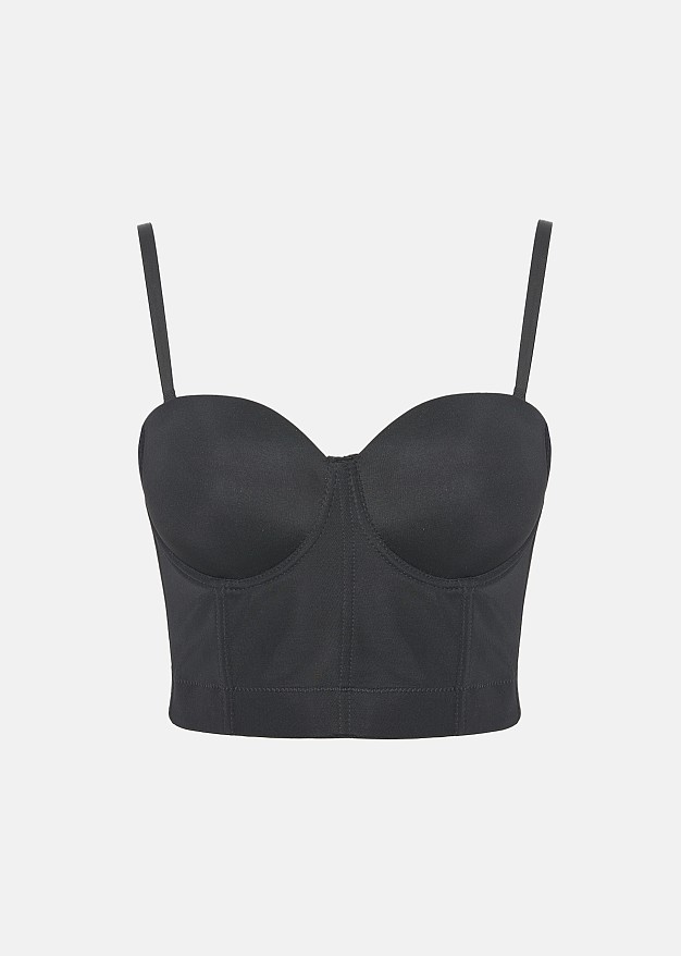 Bralette top in regular shape