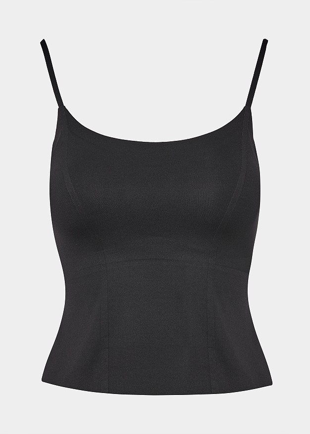 Elastic bralette top