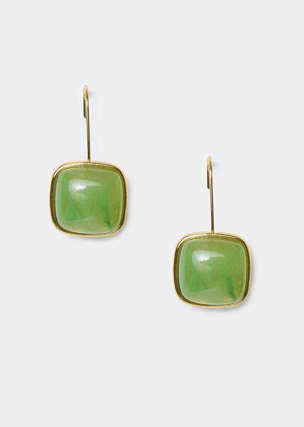 Stone earrings