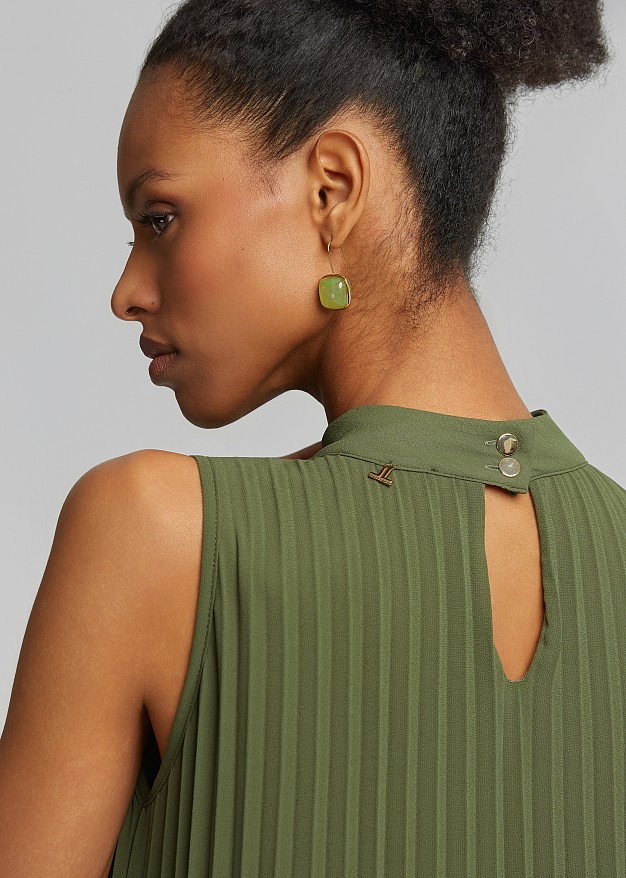 Stone earrings