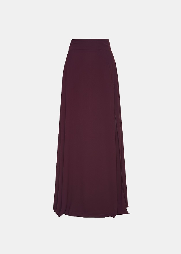 High waisted maxi skirt