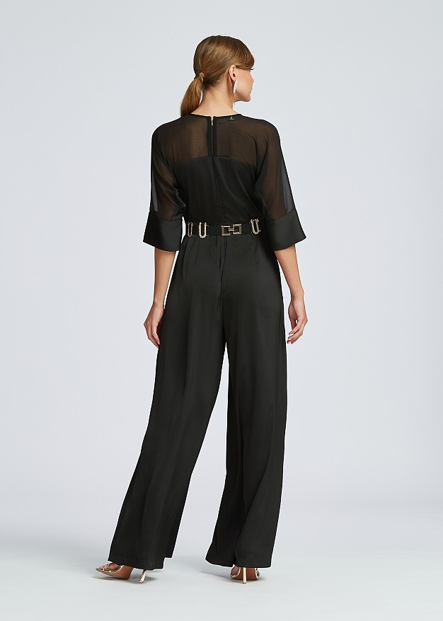 Jumpsuit with pleats