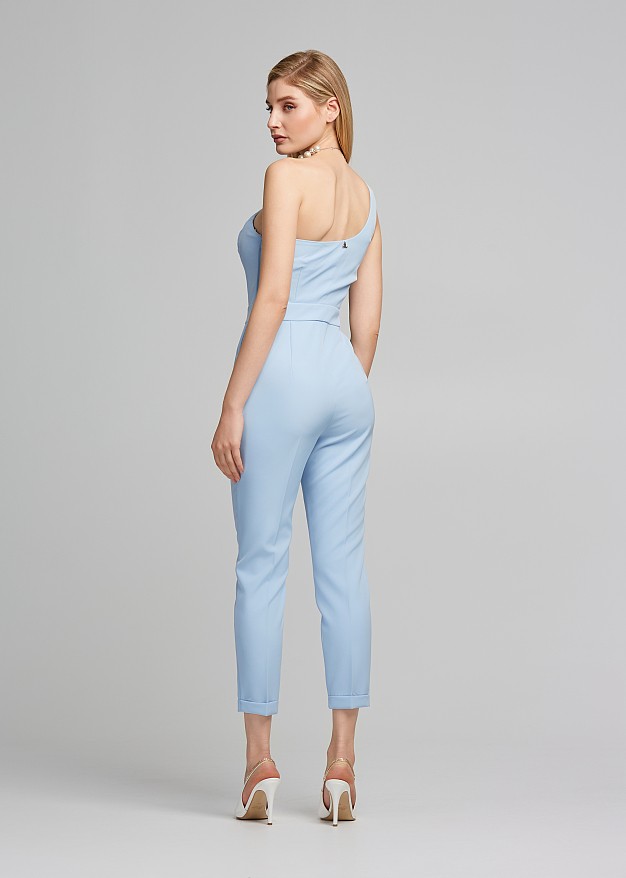 One-shoulder jumpsuit